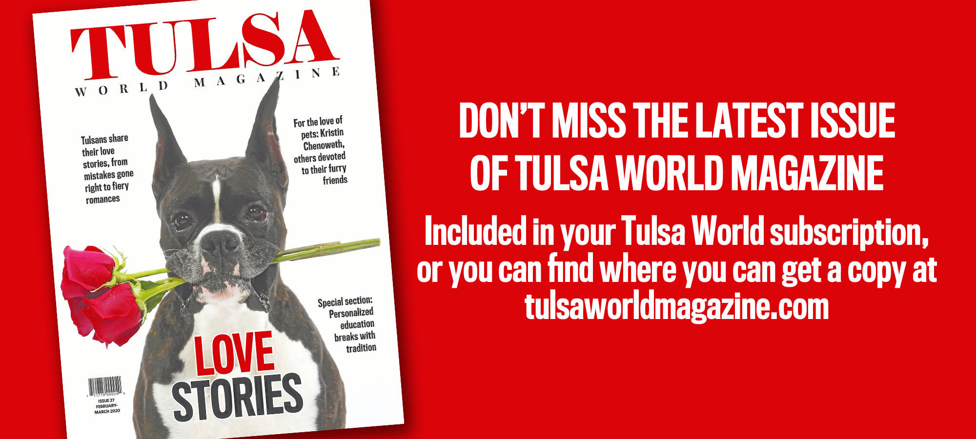 Get the latest Tulsa World Magazine